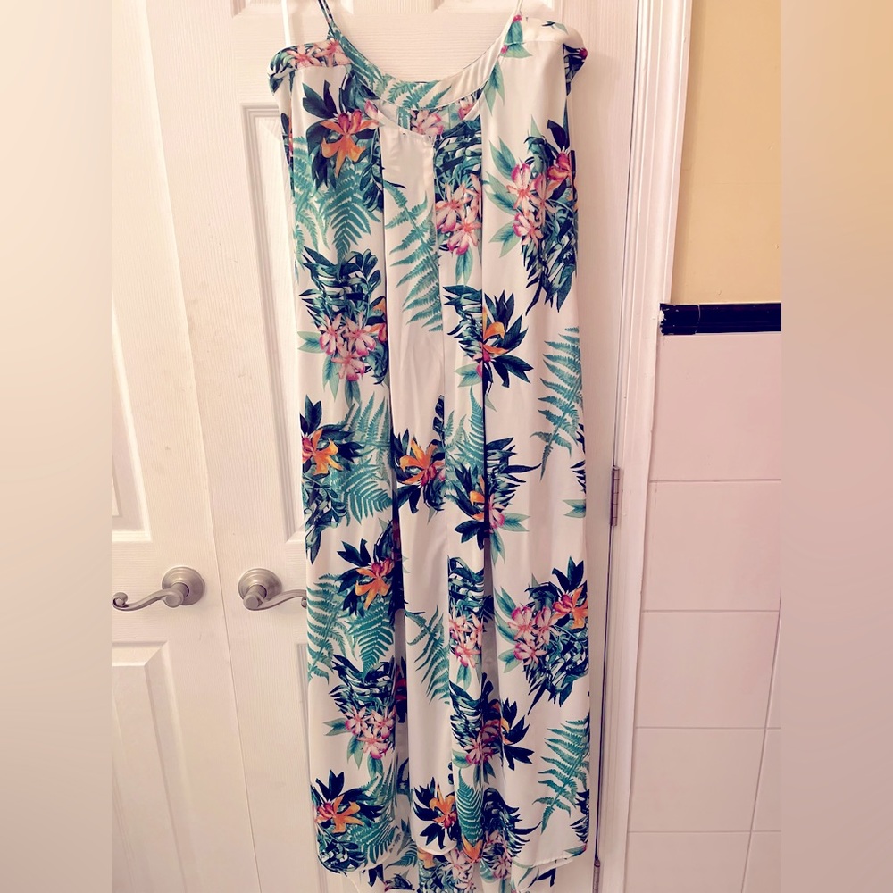 Floral print dress
